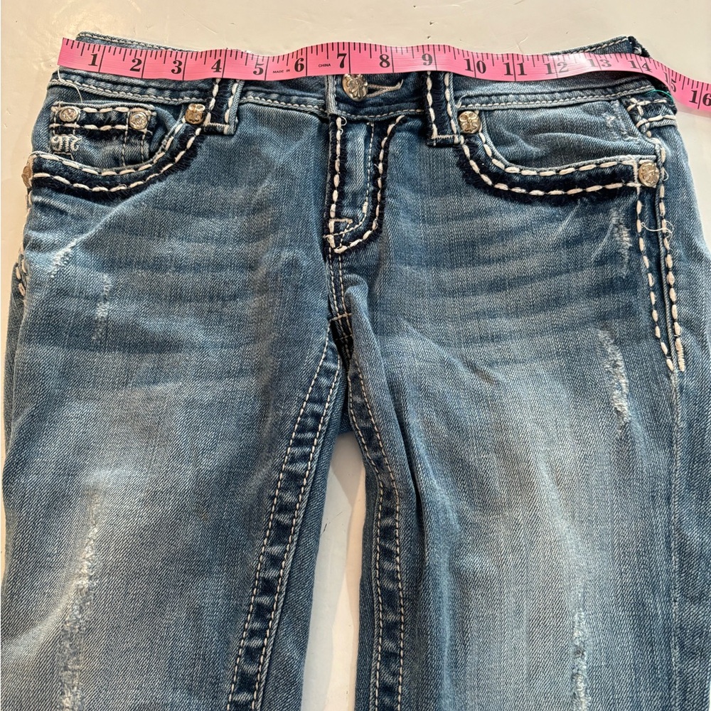 MISS ME Cropped JEANS 26 - Picture 4 of 12